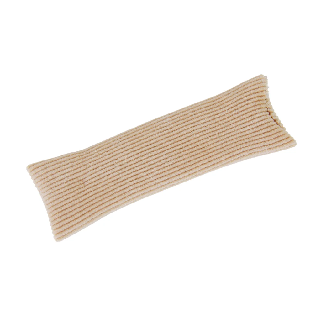 Fabric Gel Open Toe Tubes Cuttable Ribbed Knit Sleeves for Corns Blisters Callus | Красота и здоровье