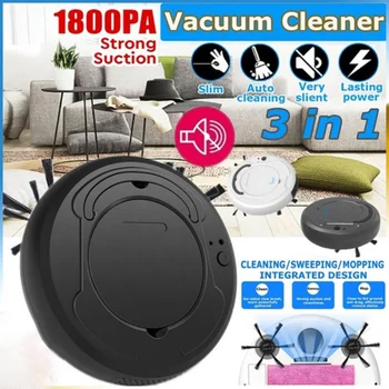 Multi-functional Robot Vacuum Cleaner 1800 PA Vacuum Cleaner 3 In Automatic Charging Wet Sweeping Robot Intelligence Household
Multi-functional Robot Vacuum Cleaner 1800 PA Vacuum Cleaner 3 In Automatic Charging Wet Sweeping Robot Intelligence Household