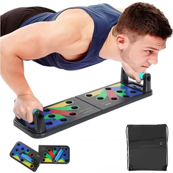 9 in 1 Push Up Board Adjustable Foldable Muscle Exercise Push-up Stands Body Building Gym Home Comprehensive Fitness Equipment
9 in 1 Push Up Board Adjustable Foldable Muscle Exercise Push-up Stands Body Building Gym Home Comprehensive Fitness Equipment