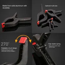 1PCS 2/4/6/9inch Spring Clamps DIY Woodworking Tools Plastic Nylon Clamps For Woodworking Spring Clip Photo Studio Background
1PCS 2/4/6/9inch Spring Clamps DIY Woodworking Tools Plastic Nylon Clamps For Woodworking Spring Clip Photo Studio Background