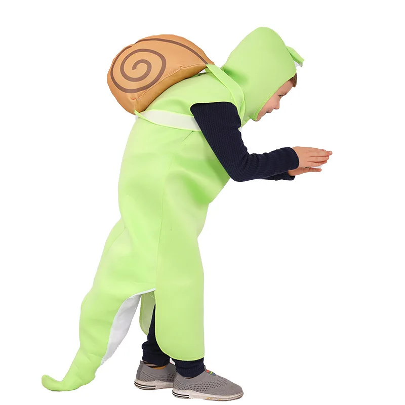 Snail Cosplay For Kids Halloween Costumes For Boys Girls Snails Bag Green Jumpsuit Performance Show Fancy Role Play Party
Snail Cosplay For Kids Halloween Costumes For Boys Girls Snails Bag Green Jumpsuit Performance Show Fancy Role Play Party