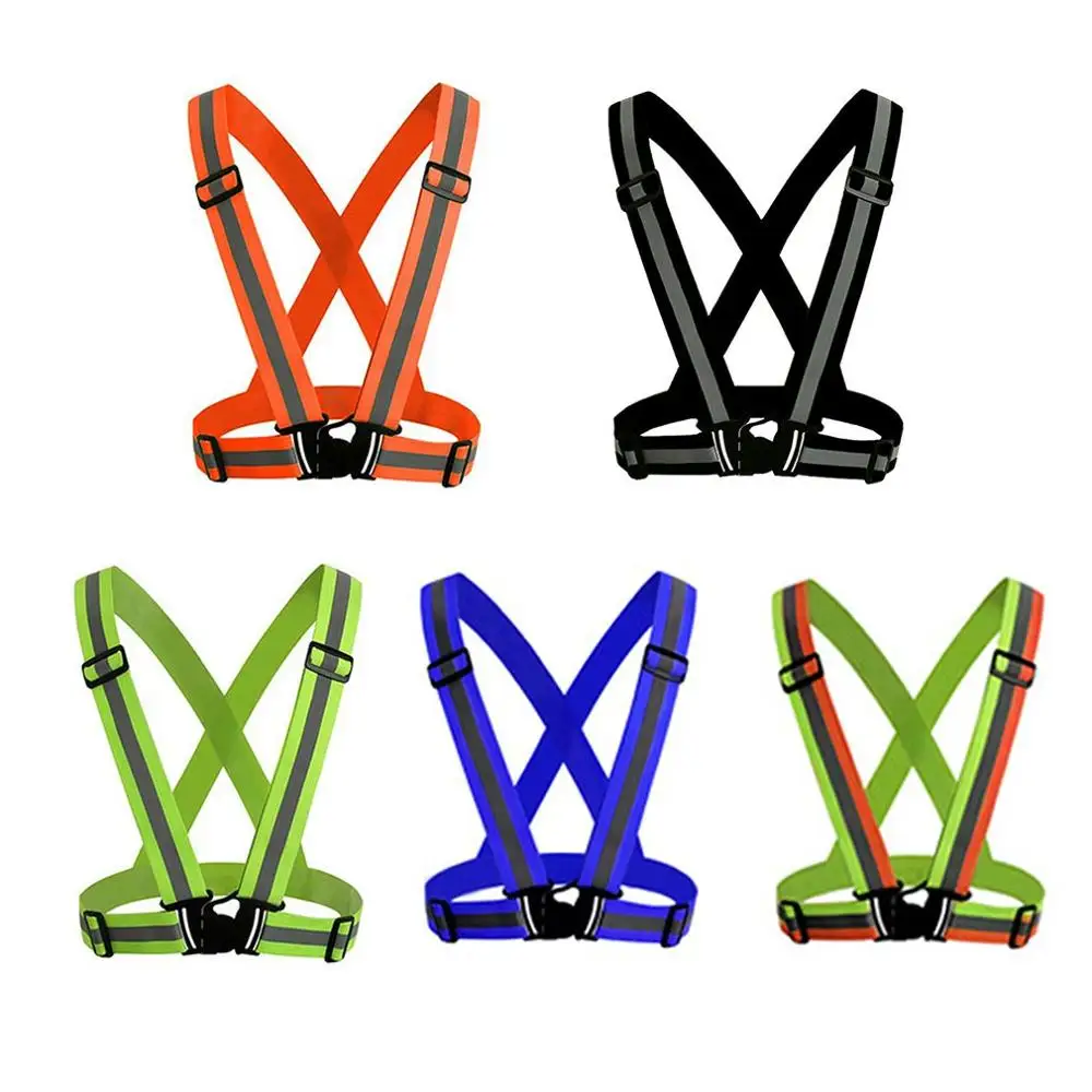 Reflective Straps Night Running Clothing Vest Adjustable Safety Elastic Band | Автомобили и мотоциклы