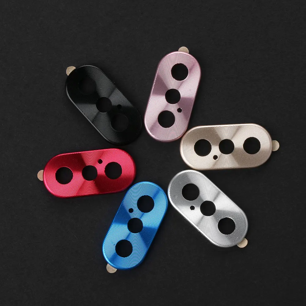 Luxury Camera Guard Circle Smart Phone Metal Rear Camera Lens Protector Case Cover Ring Bumper for iphone X XR XS XS Max