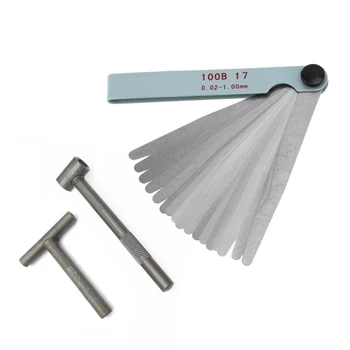 Motorcycle Engine Valve Screw Adjusting Spanner Tool+Feeler Gauge Auto Repair Tool Kit Maintenance Tools
Motorcycle Engine Valve Screw Adjusting Spanner Tool+Feeler Gauge Auto Repair Tool Kit Maintenance Tools