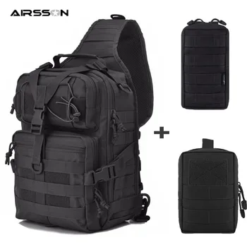 Molle Tactical Sling Backpack 20L Military Utility Bags Multifunction Waterproof EDC Pouch Rucksack For Hunting Hiking Climbing
Molle Tactical Sling Backpack 20L Military Utility Bags Multifunction Waterproof EDC Pouch Rucksack For Hunting Hiking Climbing
