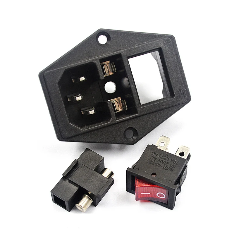 Switched Power Socket Connector AC 250V Lighting with Fuse Holder for Arcade Computer Cabinet Jamma and MAME DIY Amusing Machine
Switched Power Socket Connector AC 250V Lighting with Fuse Holder for Arcade Computer Cabinet Jamma and MAME DIY Amusing Machine
