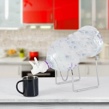 Shelf Rust-resistant Home Bottles Practical Storage Holders Tap Fast Flow Organization Non Slip Water Jug Stand Dispenser
Shelf Rust-resistant Home Bottles Practical Storage Holders Tap Fast Flow Organization Non Slip Water Jug Stand Dispenser