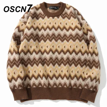 OSCN7 Funny Oversize Sweaters Men 2020 Winter High Streetwear Fashion Mens Pullovers Round Neck Vintage Sweaters 316
OSCN7 Funny Oversize Sweaters Men 2020 Winter High Streetwear Fashion Mens Pullovers Round Neck Vintage Sweaters 316