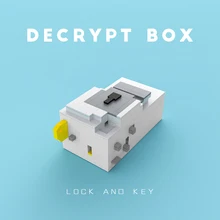 MOC Puzzle Box Puzzles Block Lock and Key 2 Decryption Box Building Block Assembly Brick Creativity Children Toys Gifts
MOC Puzzle Box Puzzles Block Lock and Key 2 Decryption Box Building Block Assembly Brick Creativity Children Toys Gifts