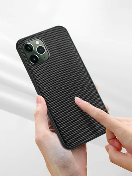 FAYAHA Original For IPHONE 11 Pro Max Case Nylon Fiber Texture Ultra-Thin Anti-Slip Shockproof Cover For IPHONE SE 2020 8 7 Case
FAYAHA Original For IPHONE 11 Pro Max Case Nylon Fiber Texture Ultra-Thin Anti-Slip Shockproof Cover For IPHONE SE 2020 8 7 Case