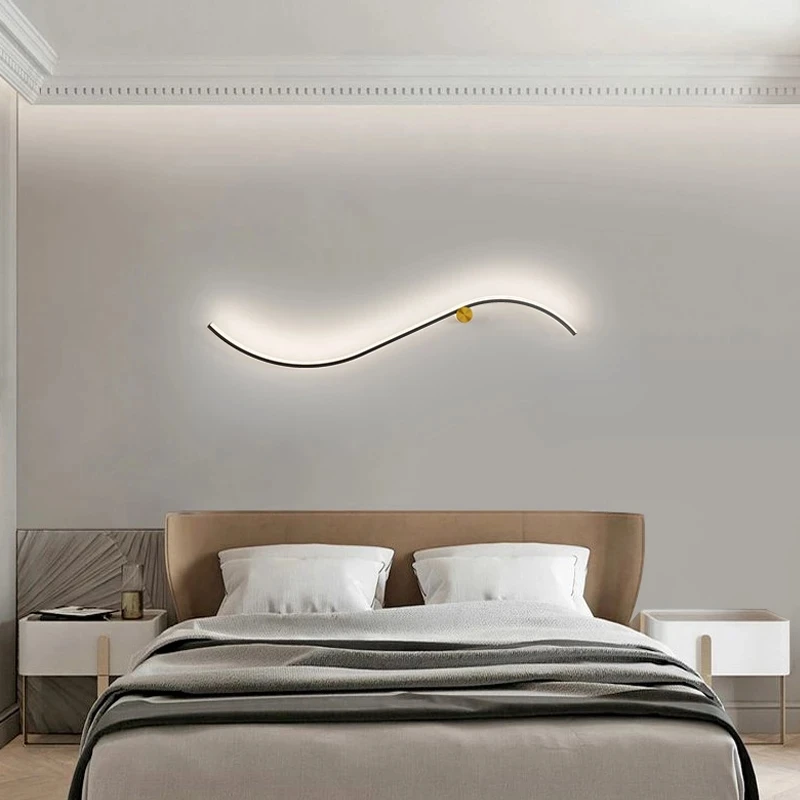 Modern Minimalist led Wall Lamps Living Room Bedroom Bedside Luster LED Indoor black white Lamp Aisle Lighting decoration
Modern Minimalist led Wall Lamps Living Room Bedroom Bedside Luster LED Indoor black white Lamp Aisle Lighting decoration