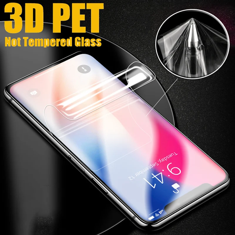 3D Curved Not Tempered Glass Screen Protector Film For iPhone 11 Pro Max XS XR X 8 7 6 6S Plus For Huawei P30 Mate 20 10 Pro Guard 10pcs
3D Curved Not Tempered Glass Screen Protector Film For iPhone 11 Pro Max XS XR X 8 7 6 6S Plus For Huawei P30 Mate 20 10 Pro Guard 10pcs