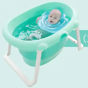 Folding Children's Bathtub Can Sit And Lie Down, Baby's Bathtub, Baby's Bathing, Swimming, Household Trumpet Tremble The Same
Folding Children's Bathtub Can Sit And Lie Down, Baby's Bathtub, Baby's Bathing, Swimming, Household Trumpet Tremble The Same