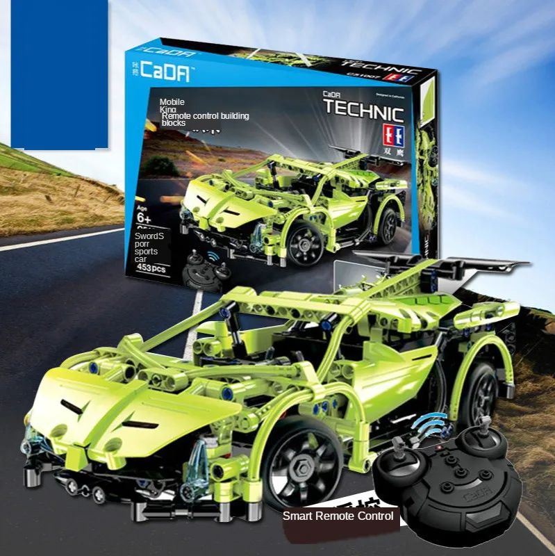 The New Remote Control Toy Building Block Assembly Car Puzzle Four-wheel Drive Drive Children's Charging Remote Control Toy Car
The New Remote Control Toy Building Block Assembly Car Puzzle Four-wheel Drive Drive Children's Charging Remote Control Toy Car