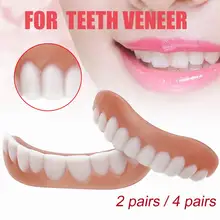 Cosmetic Denture Upper/Lower Snap on Smile Polyethylene Instant Veneers Fake Teeth Cover Simulation Braces Oral Care Beauty Tool
Cosmetic Denture Upper/Lower Snap on Smile Polyethylene Instant Veneers Fake Teeth Cover Simulation Braces Oral Care Beauty Tool