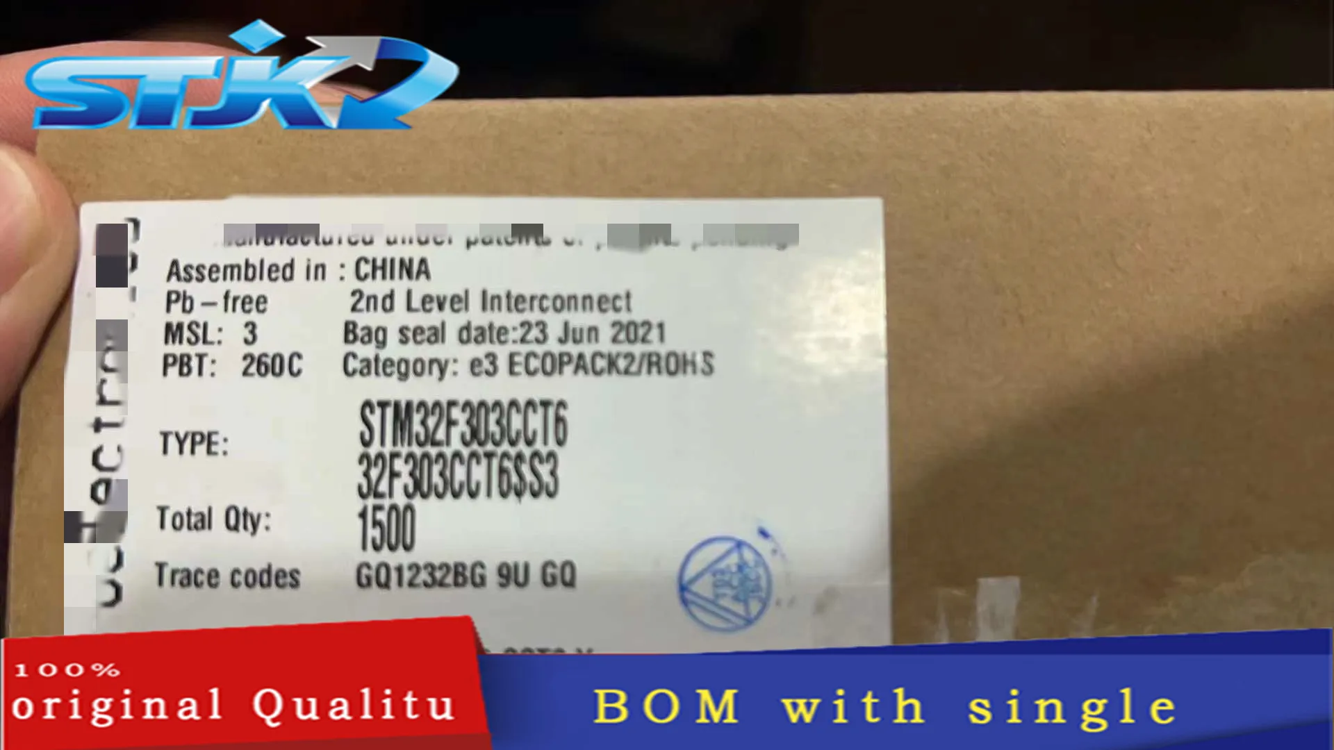 

IC STM32F303CCT6 LQFP48 DC2021+ Interface - serializer, solution series New original Not only sales and recycling chip 1PCS