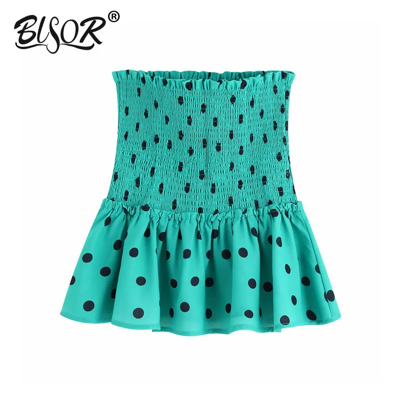 Women sweet dots Print Mini Skirt Faldas Mujer elastic pleated Female Casual Summer Basic high waist Chic Skirts
Women sweet dots Print Mini Skirt Faldas Mujer elastic pleated Female Casual Summer Basic high waist Chic Skirts