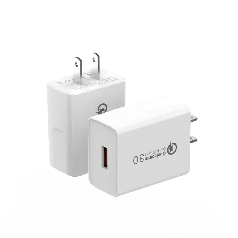 US Plug Quick Charge QC3.0 USB Fast Charger Power Adapter for Cellphone Tablet
US Plug Quick Charge QC3.0 USB Fast Charger Power Adapter for Cellphone Tablet