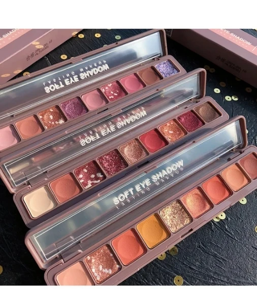 NOVO 9 Colors Glitter Galaxy Eye Shadow Palette High Pigment Shimmer Matte Eyeshadow Flash Shine Diamond Shadow Christmas Makeup
NOVO 9 Colors Glitter Galaxy Eye Shadow Palette High Pigment Shimmer Matte Eyeshadow Flash Shine Diamond Shadow Christmas Makeup