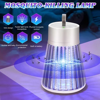Smuxi Insect Killer Lamp Low Noise Mosquito Repellent Trap Light USB Rechargeable Physical Mosquito Dispeller No Radiation Home
Smuxi Insect Killer Lamp Low Noise Mosquito Repellent Trap Light USB Rechargeable Physical Mosquito Dispeller No Radiation Home