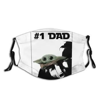 1 Dad Baby Yoda Reusable Face Mask with Filter Mandalorian Star Wars Anti Haze Dustproof Mask Respirator Mouth Muffle
1 Dad Baby Yoda Reusable Face Mask with Filter Mandalorian Star Wars Anti Haze Dustproof Mask Respirator Mouth Muffle