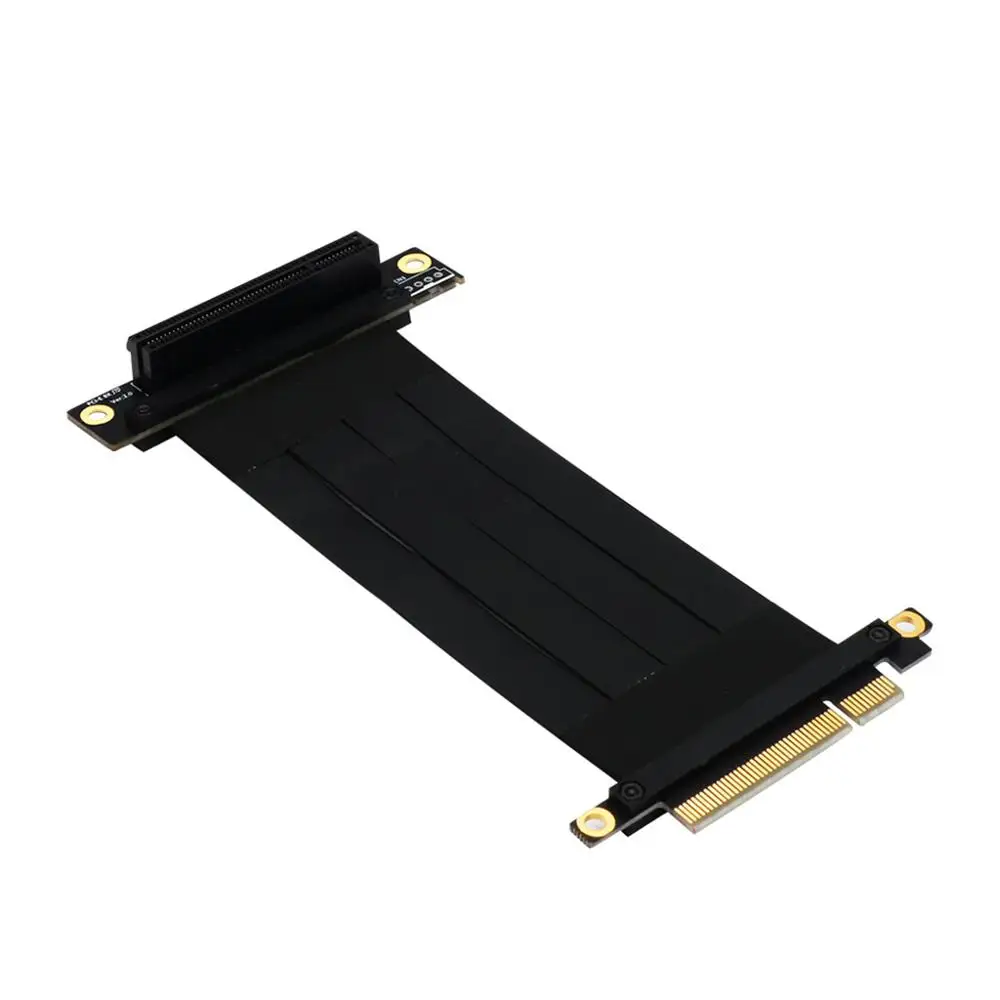20cm High Speed PC PCI Express 8X Riser Connector Cable Riser Card PCI-E 8X Flexible Cable Extension Port Adapter 90°
20cm High Speed PC PCI Express 8X Riser Connector Cable Riser Card PCI-E 8X Flexible Cable Extension Port Adapter 90°