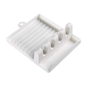 Utensil Rest with Drip Pad for Multiple Utensils, Anti-Slip,Food Safe Spoon Rest & Utensil Holder for Stove Top,White
Utensil Rest with Drip Pad for Multiple Utensils, Anti-Slip,Food Safe Spoon Rest & Utensil Holder for Stove Top,White