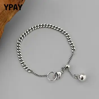 YPAY 100% 925 Sterling Silver Adjustable Bead Bracelet for Women Korea Vintage Do the Old Ball Chain Bracelets Jewelry YMB117
YPAY 100% 925 Sterling Silver Adjustable Bead Bracelet for Women Korea Vintage Do the Old Ball Chain Bracelets Jewelry YMB117