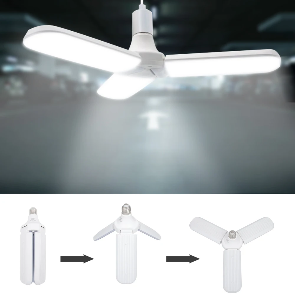 LED Deformable Garage Light Ceiling Light 2/3/4 Panels 30W/36W/45W/60W Cold White/Warm White
LED Deformable Garage Light Ceiling Light 2/3/4 Panels 30W/36W/45W/60W Cold White/Warm White