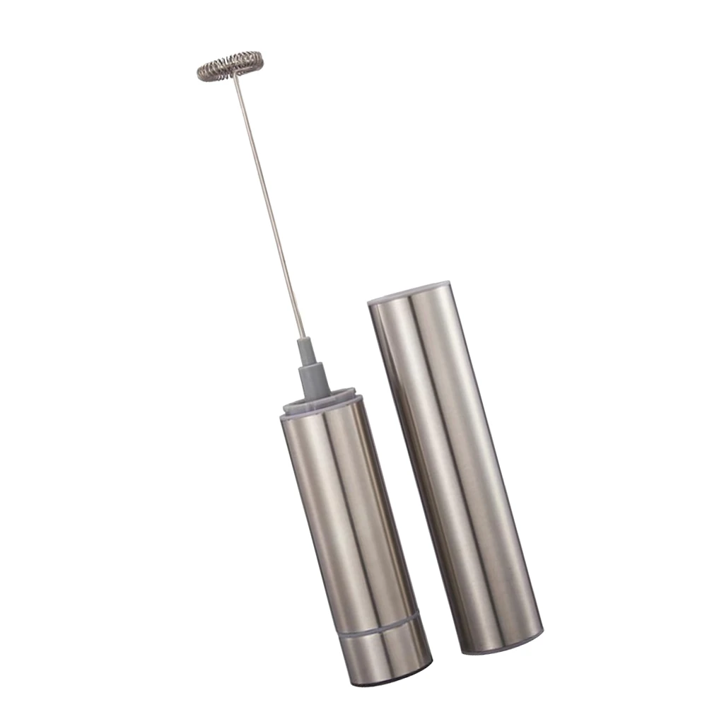 Electric Handheld Milk Frother Single Spring Whisk Head Coffee Maker Tools Electric Handheld Milk Frother Single Spring Whisk Head Coffee Maker Tools