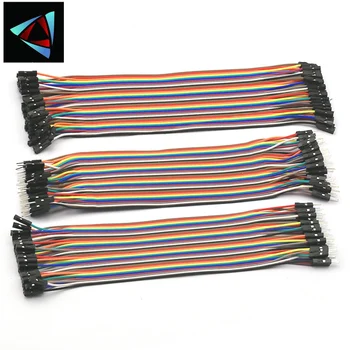 120pcs Dupont Line 20CM 40Pin Male to Male + Male to Female and Female to Female Jumper Wire Dupont Cable for Arduino DIY KIT
120pcs Dupont Line 20CM 40Pin Male to Male + Male to Female and Female to Female Jumper Wire Dupont Cable for Arduino DIY KIT