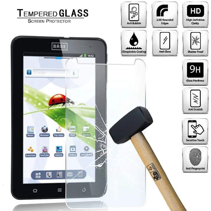 Tablet Tempered Glass Screen Protector Cover for Zte Base Tab 7.1 Tablet Computer Anti-Scratch Explosion-Proof Screen
Tablet Tempered Glass Screen Protector Cover for Zte Base Tab 7.1 Tablet Computer Anti-Scratch Explosion-Proof Screen
