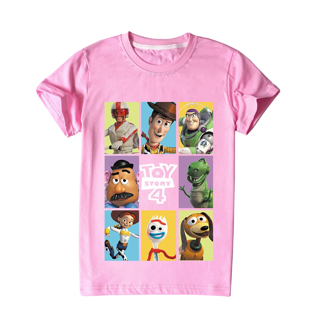 Summer Toy Story cartoon children short-sleeved T-shirt thin section sweat comfortable male and female children
Summer Toy Story cartoon children short-sleeved T-shirt thin section sweat comfortable male and female children