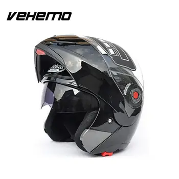 Vehemo Full Face Cycling Motorcycle Helmet Anti-Vibration Safety Hat Creativity Craniacea Modular Flip Up Outdoor Sports
Vehemo Full Face Cycling Motorcycle Helmet Anti-Vibration Safety Hat Creativity Craniacea Modular Flip Up Outdoor Sports