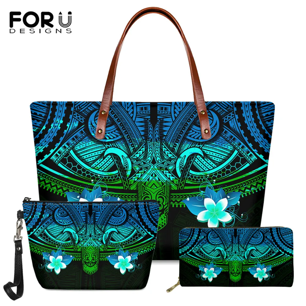 FORUDESIGNS Brand Designer Luxury Women Large Capacity Handbag Gradient Polynesian Tribe Egg Flower Pattern Ladies Long PU Purse
FORUDESIGNS Brand Designer Luxury Women Large Capacity Handbag Gradient Polynesian Tribe Egg Flower Pattern Ladies Long PU Purse