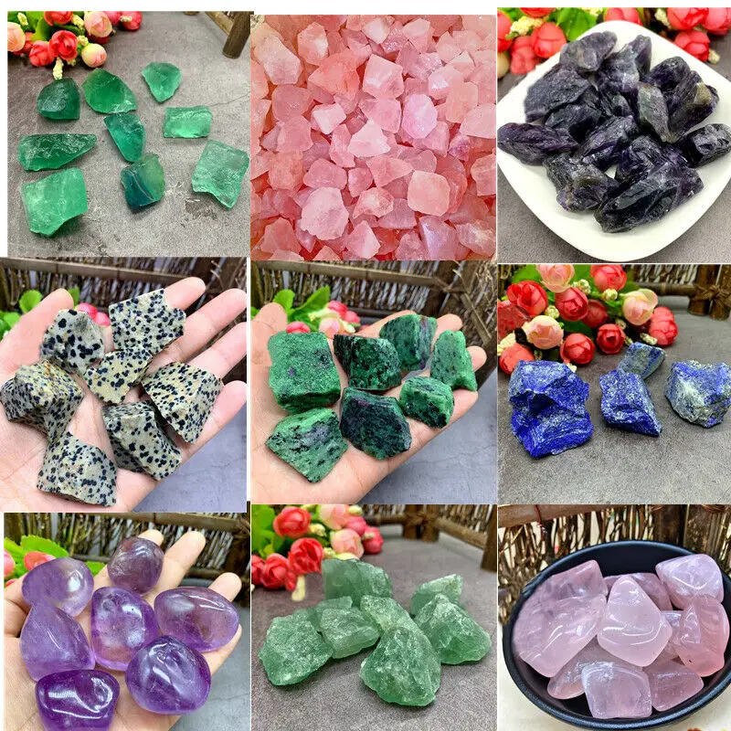 100g Natural Lapis Lazuli Fluorite Amethyst Pink Crystal Quartz Original Stone Natural Stones and Minerals 
100g Natural Lapis Lazuli Fluorite Amethyst Pink Crystal Quartz Original Stone Natural Stones and Minerals