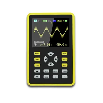 Digital Mini Oscilloscope with 100MHz Bandwidth and 500MS/s Sampling Rate with 5012H 2.4inch LCD Display Screen
Digital Mini Oscilloscope with 100MHz Bandwidth and 500MS/s Sampling Rate with 5012H 2.4inch LCD Display Screen
