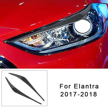For Elantra 2017-18 Carbon Fiber Cover Carbon Fiber Front Headlight Eyelid Cover
For Elantra 2017-18 Carbon Fiber Cover Carbon Fiber Front Headlight Eyelid Cover
