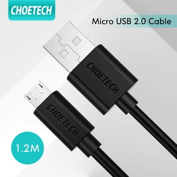 CHOETECH Micro USB data and charging Cable for 1.2 meter 5V 2.4A fast charging Micro USB charger for Kindle Nexus and more
CHOETECH Micro USB data and charging Cable for 1.2 meter 5V 2.4A fast charging Micro USB charger for Kindle Nexus and more