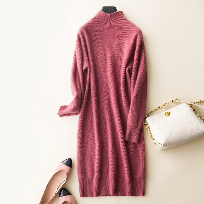 BELIARST Long Section Half-high Collar 100% Cashmere Sweater Autumn and Winter New Women's Pullover Sweater Knit Bottoming
BELIARST Long Section Half-high Collar 100% Cashmere Sweater Autumn and Winter New Women's Pullover Sweater Knit Bottoming