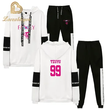 Hot sale FANCY Cool TWICE Team Printed Two-piece Sweatshirt Sets Stylish Hoodie sweatshirt Long Sleeve+Loose Pants Suits
Hot sale FANCY Cool TWICE Team Printed Two-piece Sweatshirt Sets Stylish Hoodie sweatshirt Long Sleeve+Loose Pants Suits