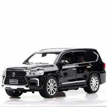 Miniauto 1:24 Scale Model Car Lexus LX570 Diecast Pullback Light Oped Door Children Toy Car
Miniauto 1:24 Scale Model Car Lexus LX570 Diecast Pullback Light Oped Door Children Toy Car
