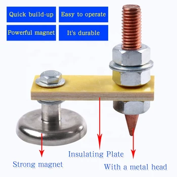 HOT Welding Magnetic Head Ground Wire Tool Magnetic Welding Support Strong Magnetism Grounding Accessories TI99
HOT Welding Magnetic Head Ground Wire Tool Magnetic Welding Support Strong Magnetism Grounding Accessories TI99