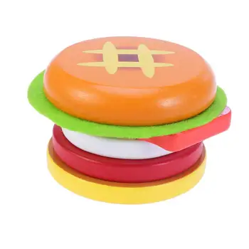 Cute Hamburger Cutting Toys Food Burger Premium Wooden Play Set Kitchen Toys Christmas Gift For Girls Kids
Cute Hamburger Cutting Toys Food Burger Premium Wooden Play Set Kitchen Toys Christmas Gift For Girls Kids