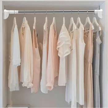Stainless Steel Telescopic Adjustable Rod without Perforation Clothes Drying Rod Shower Curtain Rod Balcony Support Rod 50-80cm
Stainless Steel Telescopic Adjustable Rod without Perforation Clothes Drying Rod Shower Curtain Rod Balcony Support Rod 50-80cm