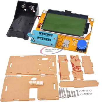 LCR-T4 Mega328 M328 Multimetr Transistor Tester ESR Meter Backlight Diode Triode Capacitance ESR Meter MOS PNP NPN LCR W/ CASE
LCR-T4 Mega328 M328 Multimetr Transistor Tester ESR Meter Backlight Diode Triode Capacitance ESR Meter MOS PNP NPN LCR W/ CASE