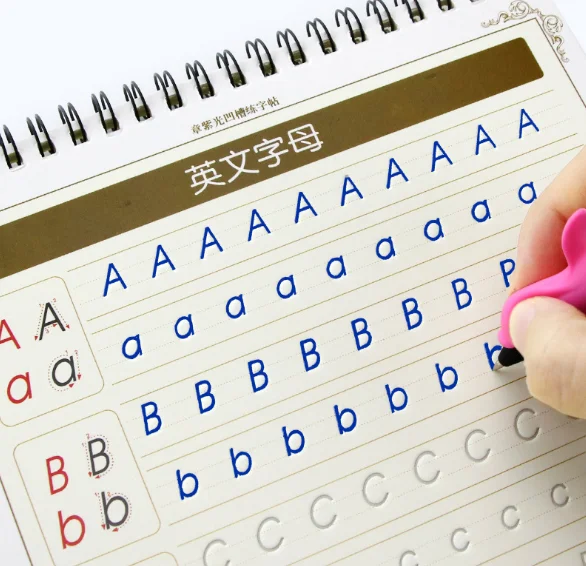 English Copybook For Calligraphy Books For Kids Word Children's Book Handwriting Children writing Learning English Practice Book
English Copybook For Calligraphy Books For Kids Word Children's Book Handwriting Children writing Learning English Practice Book