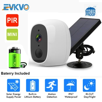 EVKVO Solar Power Charging Wireless WiFi Camera 1080P 2MP HD Outdoor Security CCTV IP Camera Surveillance External Solar Panel 
EVKVO Solar Power Charging Wireless WiFi Camera 1080P 2MP HD Outdoor Security CCTV IP Camera Surveillance External Solar Panel