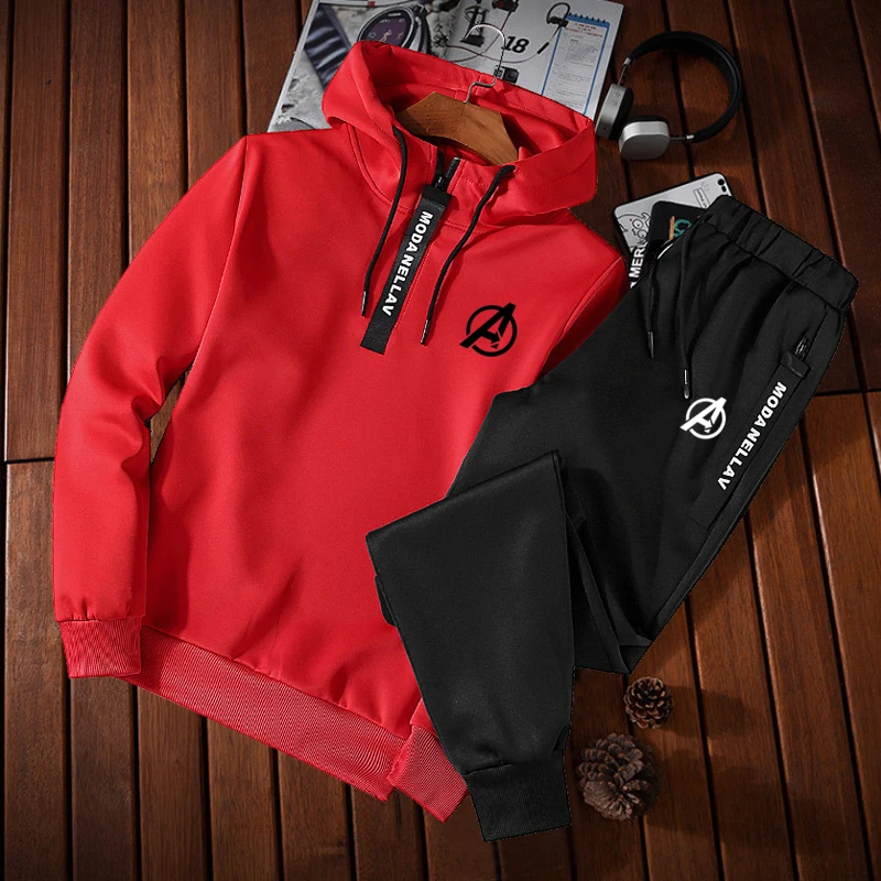 Men Outfit Sets Patchwork Sportswear Sets for Men Casual Tracksuit Men Hoodies Sweatshirt Drawstring Men Set Outfit Sportswear
Men Outfit Sets Patchwork Sportswear Sets for Men Casual Tracksuit Men Hoodies Sweatshirt Drawstring Men Set Outfit Sportswear