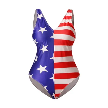 Summer Fashion Sexy Slim Print Flag Contrast Color Sleeveless Backless SML XL XXL Deep V-neck Woman Casual Skinny Bodysuits
Summer Fashion Sexy Slim Print Flag Contrast Color Sleeveless Backless SML XL XXL Deep V-neck Woman Casual Skinny Bodysuits